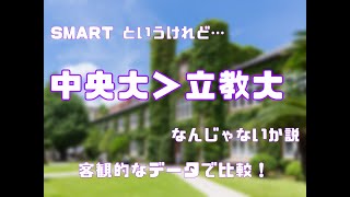 SMARTというけれど中央大＞立教大じゃね？客観的なデータで徹底比較！ [upl. by Anual]