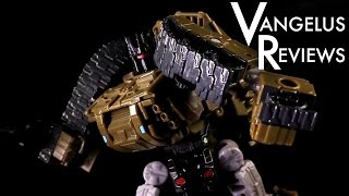 Combiner Wars Deluxe Brawl Transformers Generations  Vangelus Review 320D [upl. by Adnotal]