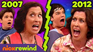 Freddies Mom Through the Years 👀 2007  2012  iCarly [upl. by Enomal]