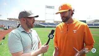 2024 MCWS Media Day Tennessees Tony Vitello with Joe Healy [upl. by Odlonra]