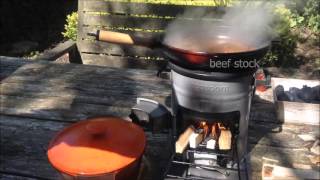 Ecozoom Rocket Stove  Spring Goulash 5Hrs [upl. by Dorcea738]