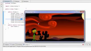 2  Java 2D side scrolling Game Tutorial part 1  Scrolling background [upl. by Ellac274]