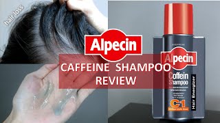 ALPECIN Caffeine Shampoo Review 咖啡因洗发露🧐对抗脱发有效吗？ [upl. by Adeline837]