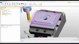 EDGECAM 2021  Milling  CNC programming  CAM [upl. by Nahc]