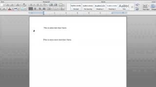 How to Eliminate Large Spaces in Microsoft Word  Microsoft Word Tutorials [upl. by Gilder]