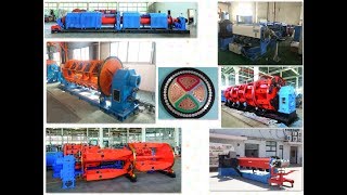 Cable sheath extrusion production line [upl. by Brittne]