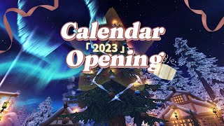 Star Stable Online  Full Gift Calendar Opening 2023 [upl. by Nirot813]