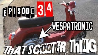 Vespatronic CDI Ignition Vespa 180 SuperSport Part 2  TST Ep 34 [upl. by Nyrok]