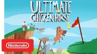 Ultimate Chicken Horse  Launch Trailer  Nintendo Switch [upl. by Neral]