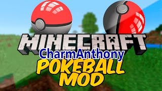 POKEBALL MOD  ¡Pokebola ve  Minecraft mod 18 1710 Review [upl. by Aliban]