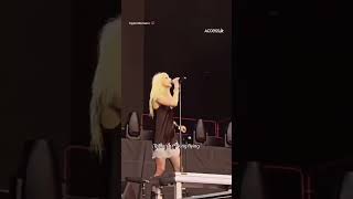 Taylor Momsen Gets Bit By A BAT While Performing In Spain shorts [upl. by Tnecniv]