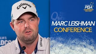 Marc Leishman Press Conference  2018 Australian PGA Championship [upl. by Lledo958]