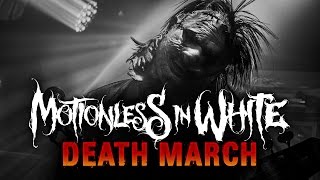 Motionless In White  quotDeath Marchquot LIVE The Beyond The Barricade Tour [upl. by Darn]