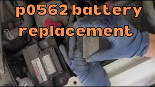 chevy tahoe hybrid p0562 battery replacement [upl. by Semadar]