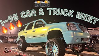 I95 Car amp Truck meet 🔥🔥🔥🔥 bigrims subwoofer subscribe viral youtube comment [upl. by Cyrano574]