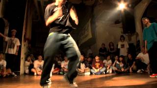 DANCELIVE 2013 HIPHOP vol01【QUATERFINAL】Woorld vs emi [upl. by Yerdna865]