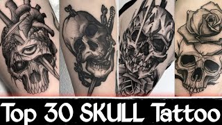 BEST SKULL TATTOO Design for men 2024 [upl. by Ahcsropal]