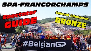 SPA F1 Spectator GUIDE 2024  Bronze General Admission  BelgianGP  ENGLISH [upl. by Infield992]