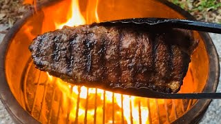 Perfect Steak  How to Reverse Sear Steak on the Big Green Egg [upl. by Onilegna]