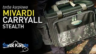 Torba karpiowa Mivardi Carryall Stealth  prezentacja produktu  Świat Karpia HD [upl. by Atalaya]