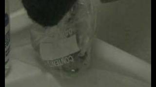 Removing limescale from taps with white vinegar [upl. by Ferris]