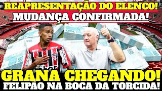 JOGOTREINO NA MIRA DO SPFC  MUDANÇA DE ESTÁDIO REVELADA  DINHEIRO CHEGANDO AOS COFRES  FELIPÃO [upl. by Refynnej]