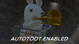 Toot Assisted Trombone  Bãtutã din Moldova Raving Rabbids [upl. by Bart]