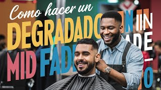 COMO HACER UN DEGRADADO MID FADE [upl. by Tavy]