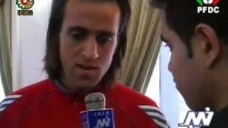 Ali karimi interview in Perspolis vs Bayern [upl. by Landel501]