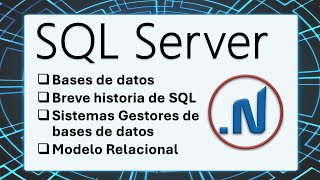 Bases de datos  Breve historia de SQL  Sistemas Gestores de bases de datos  Modelo Relacional [upl. by Nishom]