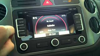 How to use an SD Card with VWs RNS315 Navigation System [upl. by Annissa698]