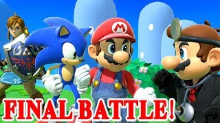 The Final Smash Battle  Super Smash Bros Ultimate Movie [upl. by Aelegna952]