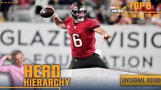 Herd Hierarchy Baker Mayfieldled Bucs Bills highlight Colins top Divisional teams  THE HERD [upl. by Avner]