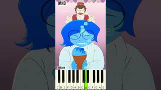 Nemesis of Turkish Ice Cream Inside Out fash  Piano Tutorial [upl. by Adnihc]