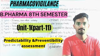 Predictabilityamppreventibility assessmentUnit1part11 BPharma 8th semester [upl. by Alec]