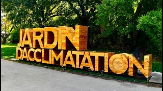 Les meilleures attractions du jardin dAcclimatation à Paris 4K HD [upl. by Alolomo]