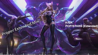 KDA  POPSTARS Proper Extended MixLeague of Legends [upl. by Raffaello]