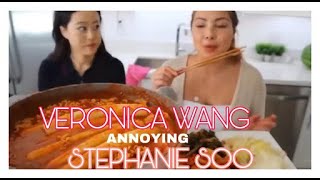 Veronica Wang Annoying Stephanie Soo For 3 Minutes Straight [upl. by Rawden]