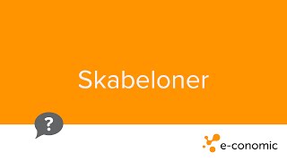 Skabeloner [upl. by Durrej360]