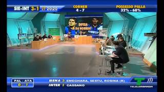 QSVS  il momento dei gol di Siena  Inter 3  1 TeleLombardia [upl. by Leahcimnaes]