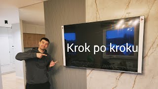 Jak Zawiesić Telewizor na Ścianie  Krok po Kroku [upl. by Sterling]