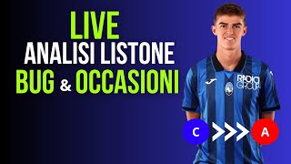 LIVE FANTACALCIO Analisi Listone Bug e Fasce  Guida all’Asta del Fantacalcio 202425 [upl. by Ereveneug]