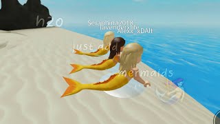 H2O In Roblox  H2O Just Add Mermaids  Episode 1 Mako Visit [upl. by Artenek176]