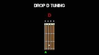 Bass Tuning  Drop D DADG [upl. by Ibocaj]