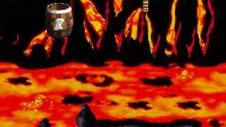 Donkey Kong Country 2 102 U  Lava Furnace [upl. by Jeromy]