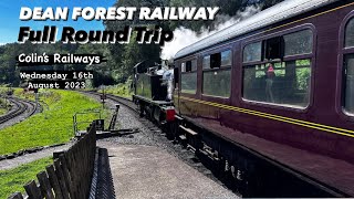 Episode 45 Dean Forest Railway 160823  A round trip behind GWR Prairie 5541 deanforestrailway [upl. by Singband]