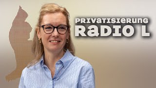 Medienministerin Sabine Monauni zur Abstimmung über die Privatisierung von Radio L [upl. by Nylegna730]