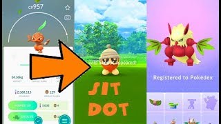 Pokemon Go Shiny Seedot Catch amp NuzleafShiftry Evolutions [upl. by Ahsar194]