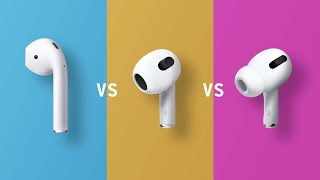 Airpods Comparison Which One Is Right For YOU [upl. by Airual]