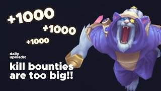 I Got 5K IN BOUNTIES THIS GAME RIOT WHAT [upl. by Ben]